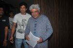 Javed Akhtar, Farhan Akhtar spotted at Aamir Khan